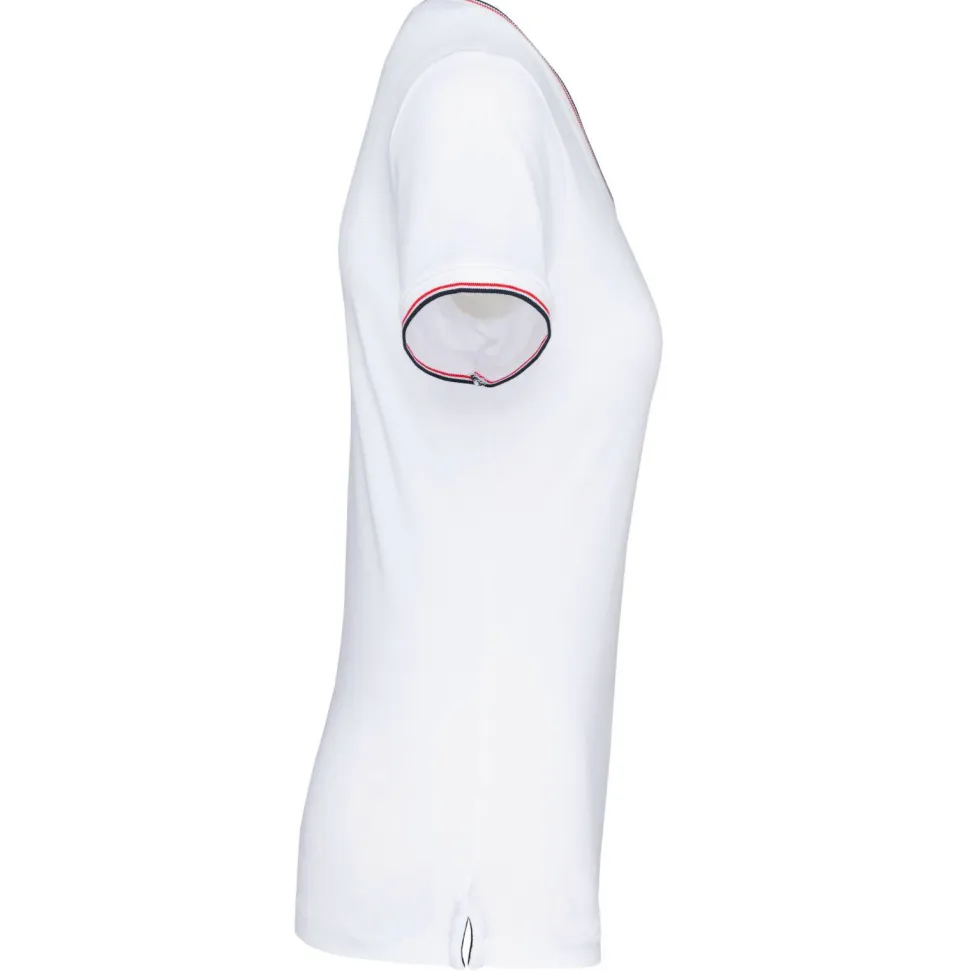Kariban K394 - T-shirt maille piquée col V femme