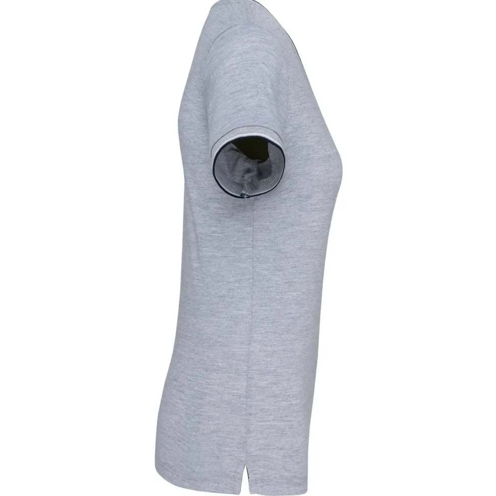 Kariban K394 - T-shirt maille piquée col V femme