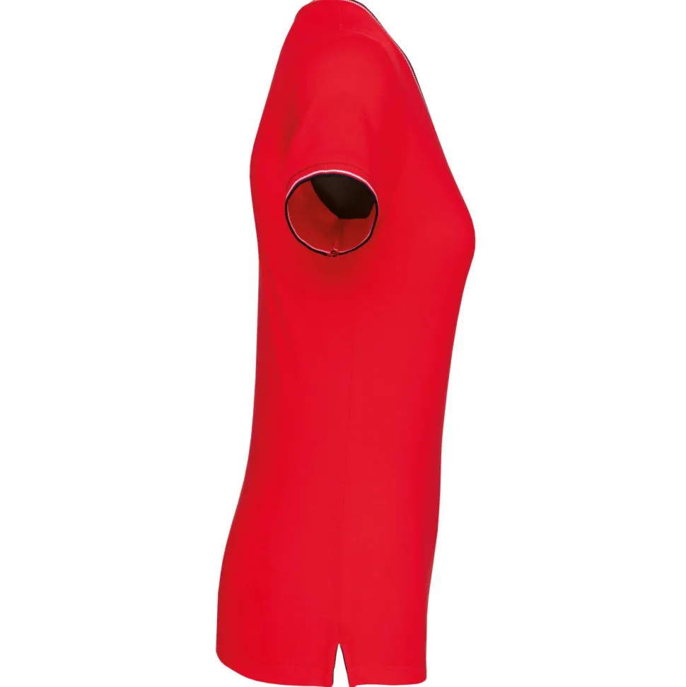 Kariban K394 - T-shirt maille piquée col V femme