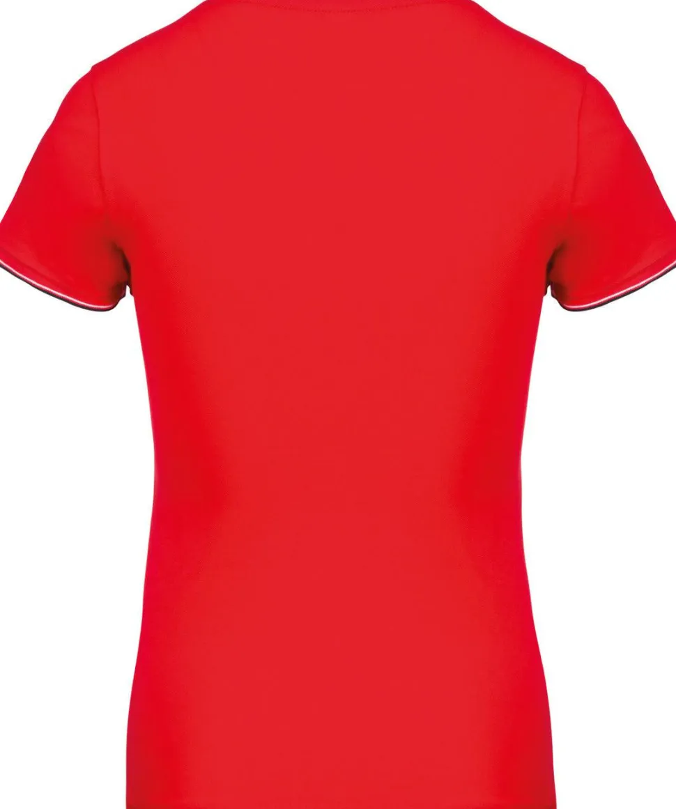 Kariban K394 - T-shirt maille piquée col V femme