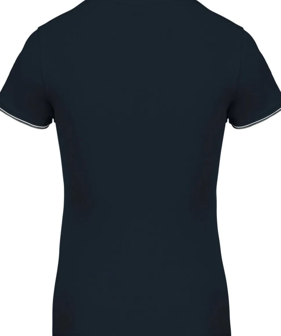 Kariban K394 - T-shirt maille piquée col V femme