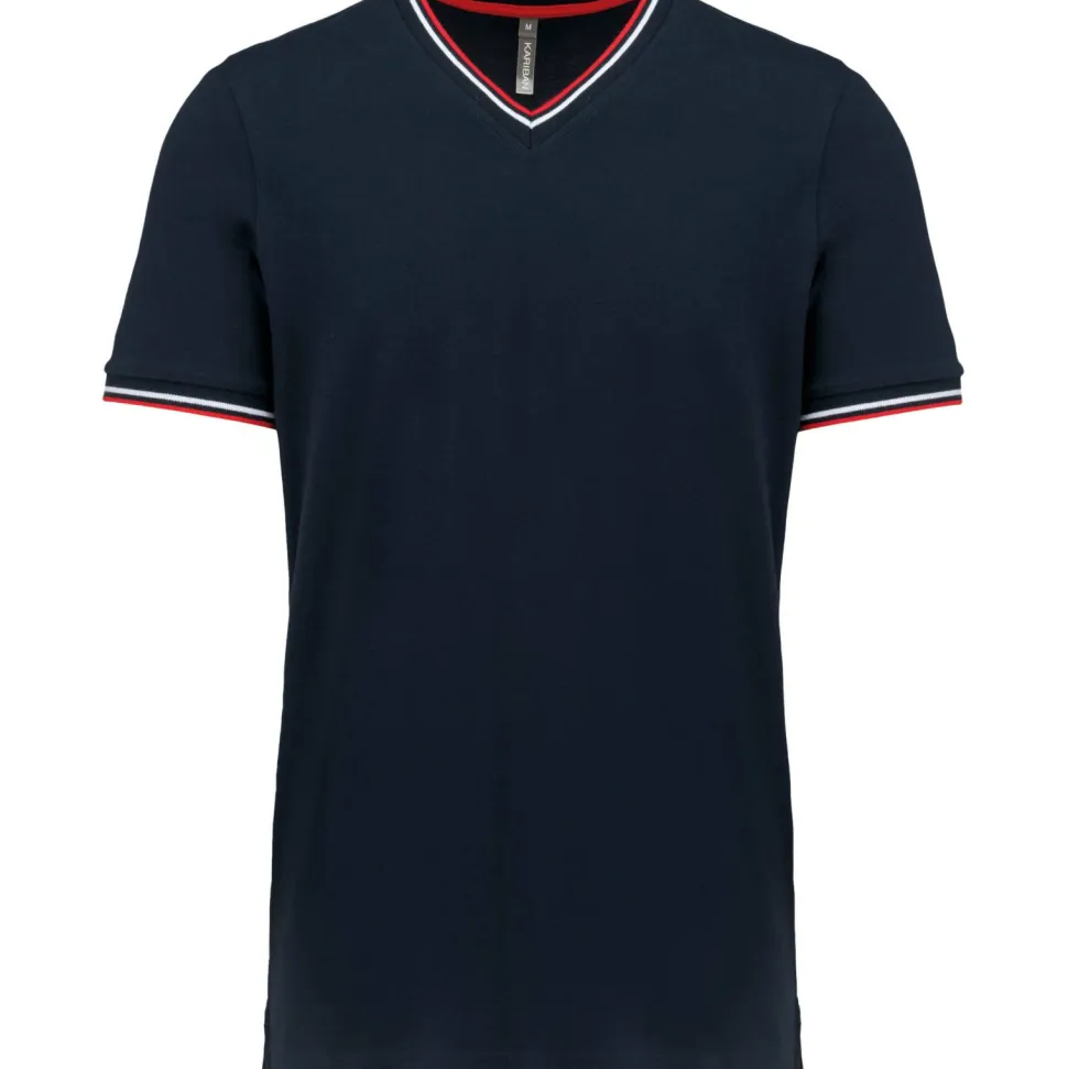 Kariban K374 - T-shirt maille piquée col V homme