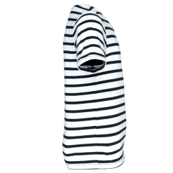 Kariban K379 - T-shirt rayé marin avec poche manches courtes enfant