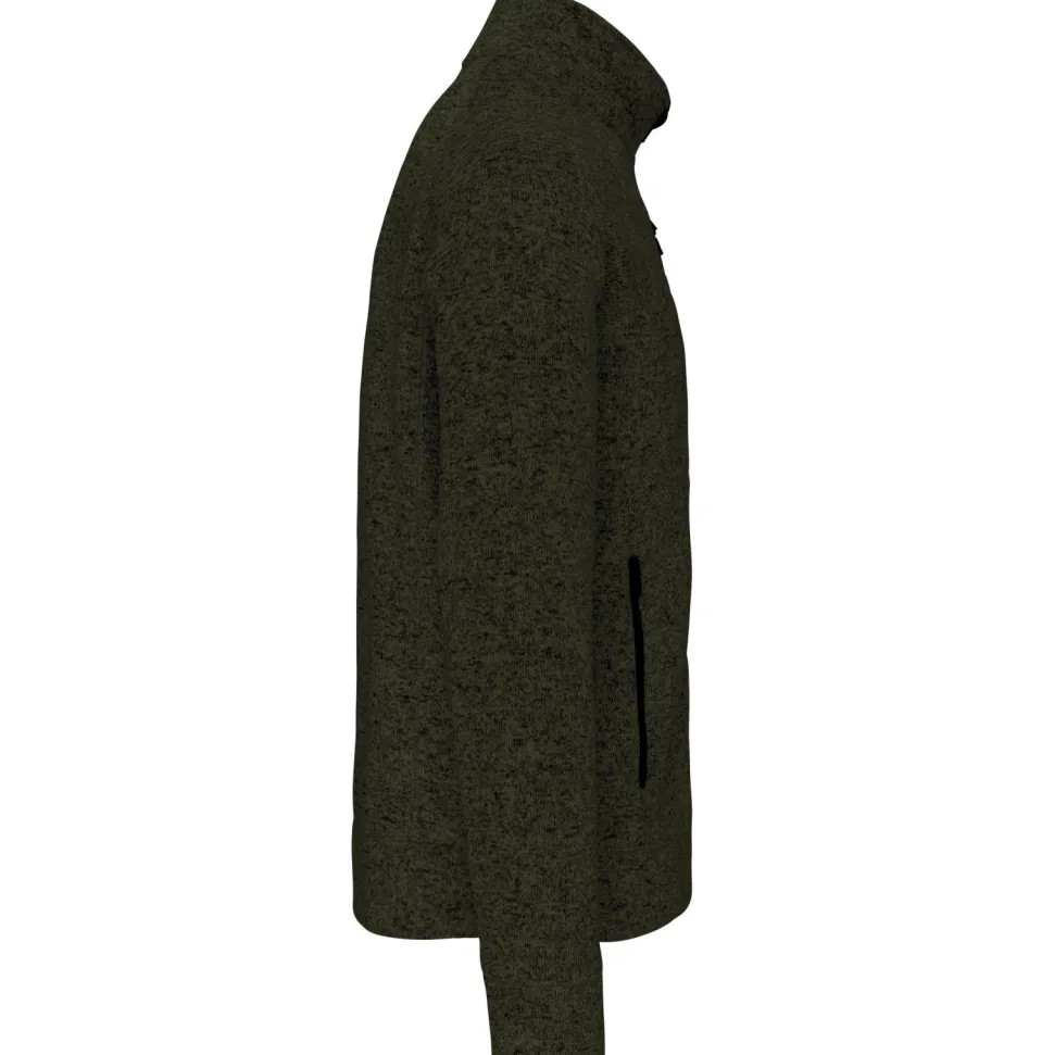 Kariban K9106 - Veste zippée chinée homme