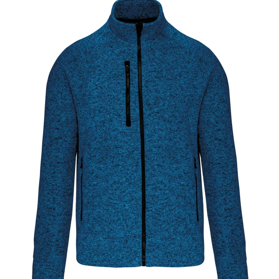 Kariban K9106 - Veste zippée chinée homme