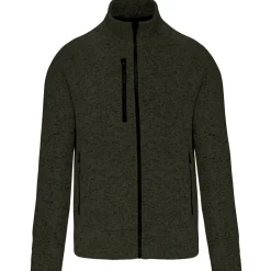 Kariban K9106 - Veste zippée chinée homme