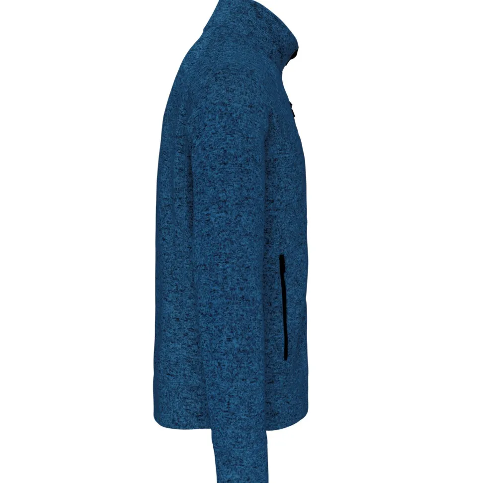 Kariban K9106 - Veste zippée chinée homme
