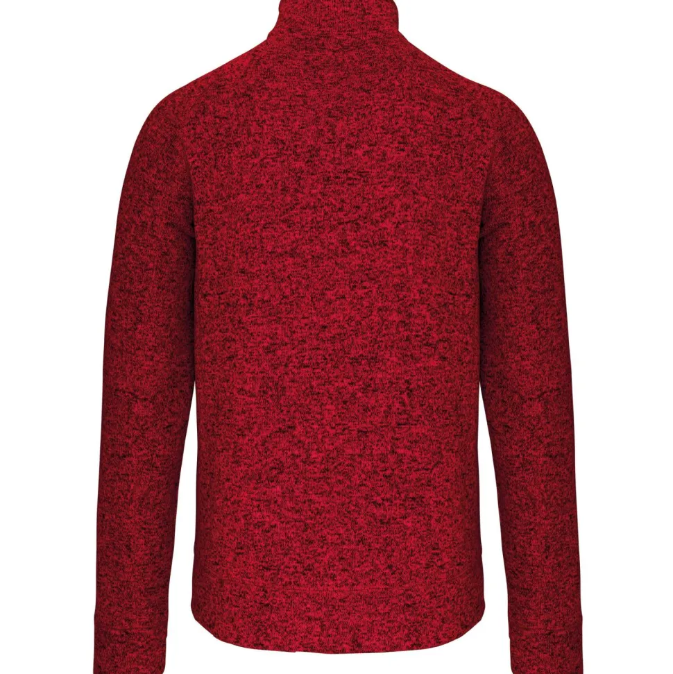 Kariban K9106 - Veste zippée chinée homme