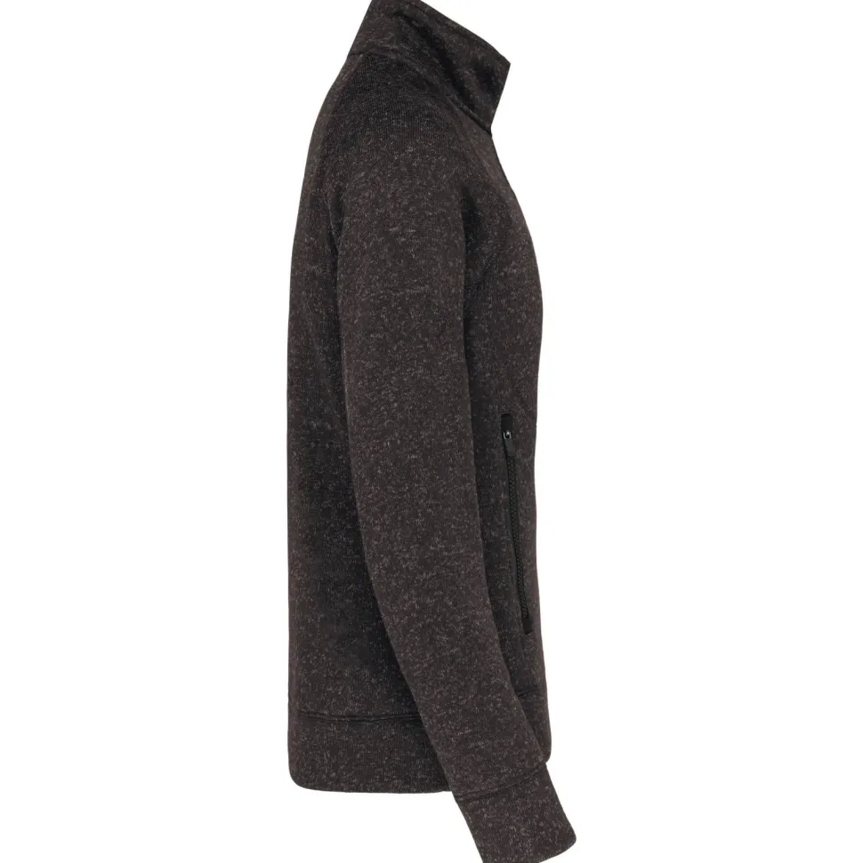 Kariban K9106 - Veste zippée chinée homme