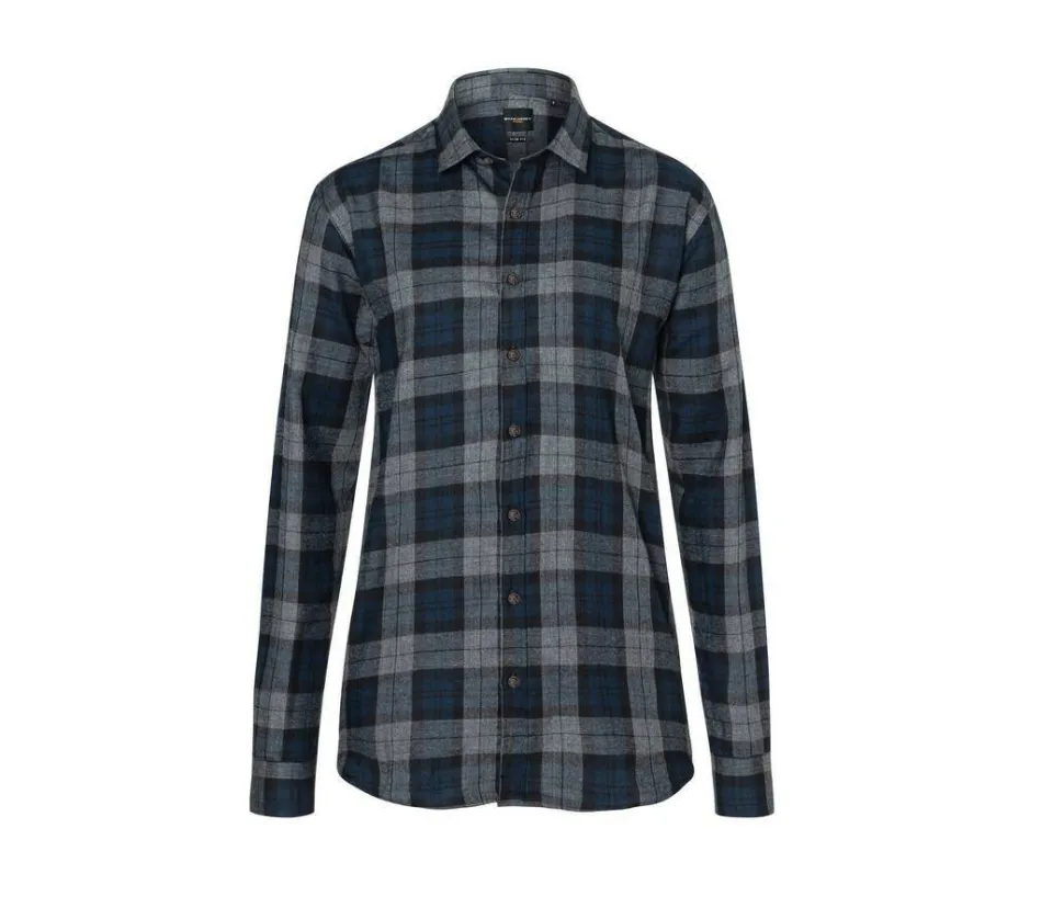 Karlowsky KYBF8 - Chemise À Carreaux Femme Urban Style
