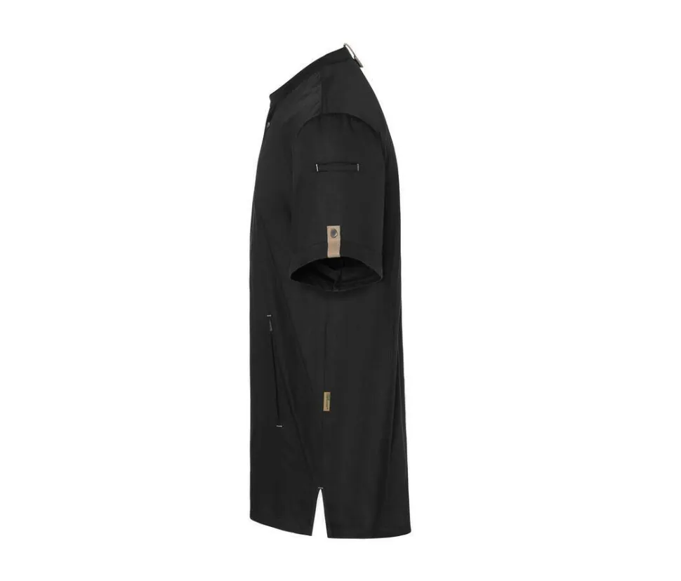 KARLOWSKY KYJM36 - Veste de cuisiner manches courtes écoresponsable