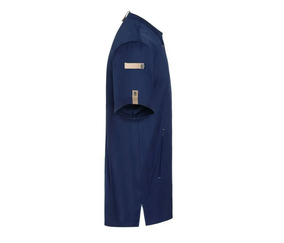 KARLOWSKY KYJM36 - Veste de cuisiner manches courtes écoresponsable