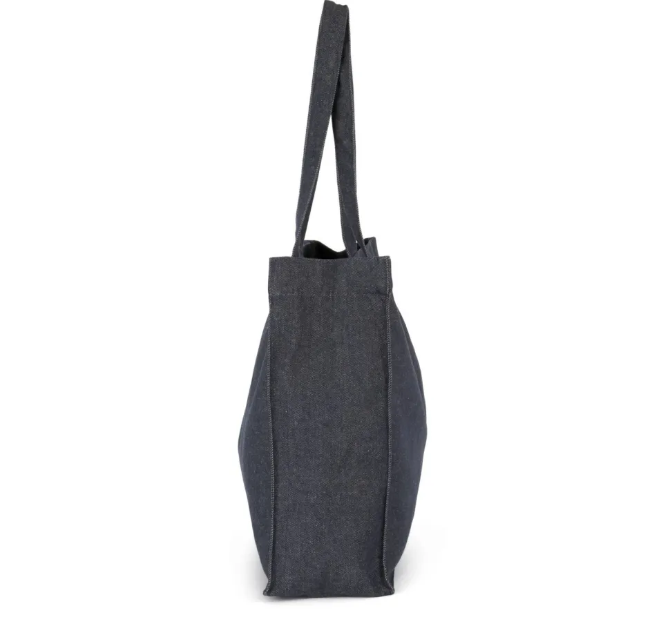 Kimood KI5229 - Grand sac shopping denim