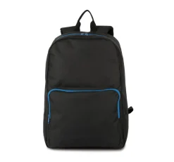 Kimood KI0181 - Sac à dos avec fermetures éclair contrastée