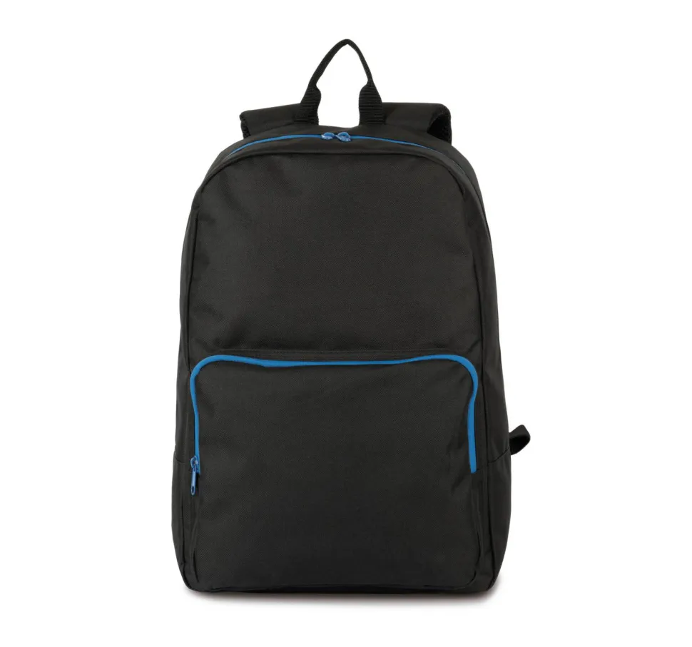 Kimood KI0181 - Sac à dos avec fermetures éclair contrastée