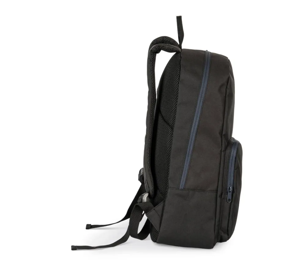 Kimood KI0181 - Sac à dos avec fermetures éclair contrastée