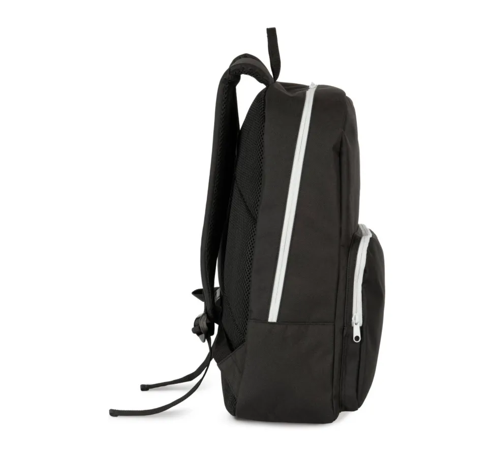 Kimood KI0181 - Sac à dos avec fermetures éclair contrastée