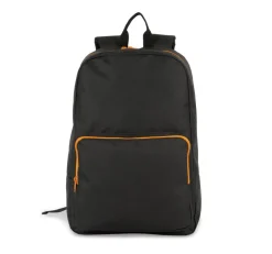 Kimood KI0181 - Sac à dos avec fermetures éclair contrastée