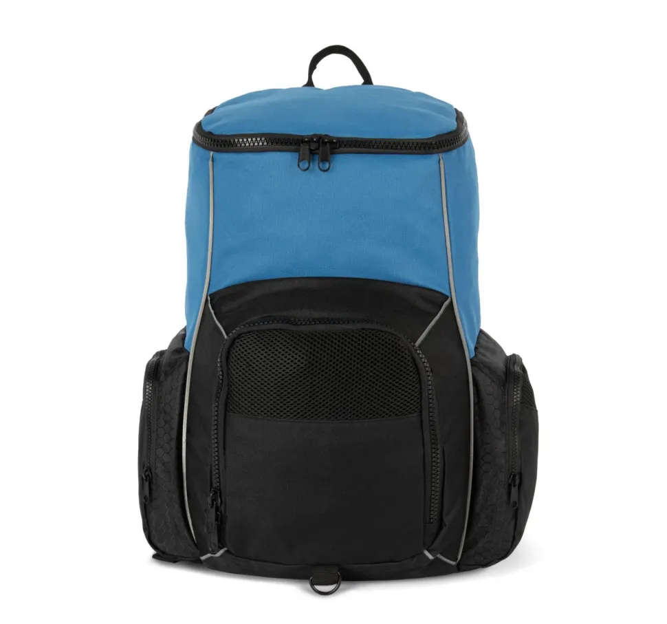 Kimood KI0176 - Sac à dos de sport recyclé imperméable avec porte-objets