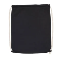 Kimood KI0139 - Sac à dos en coton bio avec cordelettes