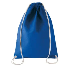 Kimood KI0125 - SAC À DOS EN COTON AVEC CORDELETTES