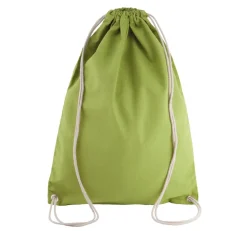 Kimood KI0125 - SAC À DOS EN COTON AVEC CORDELETTES