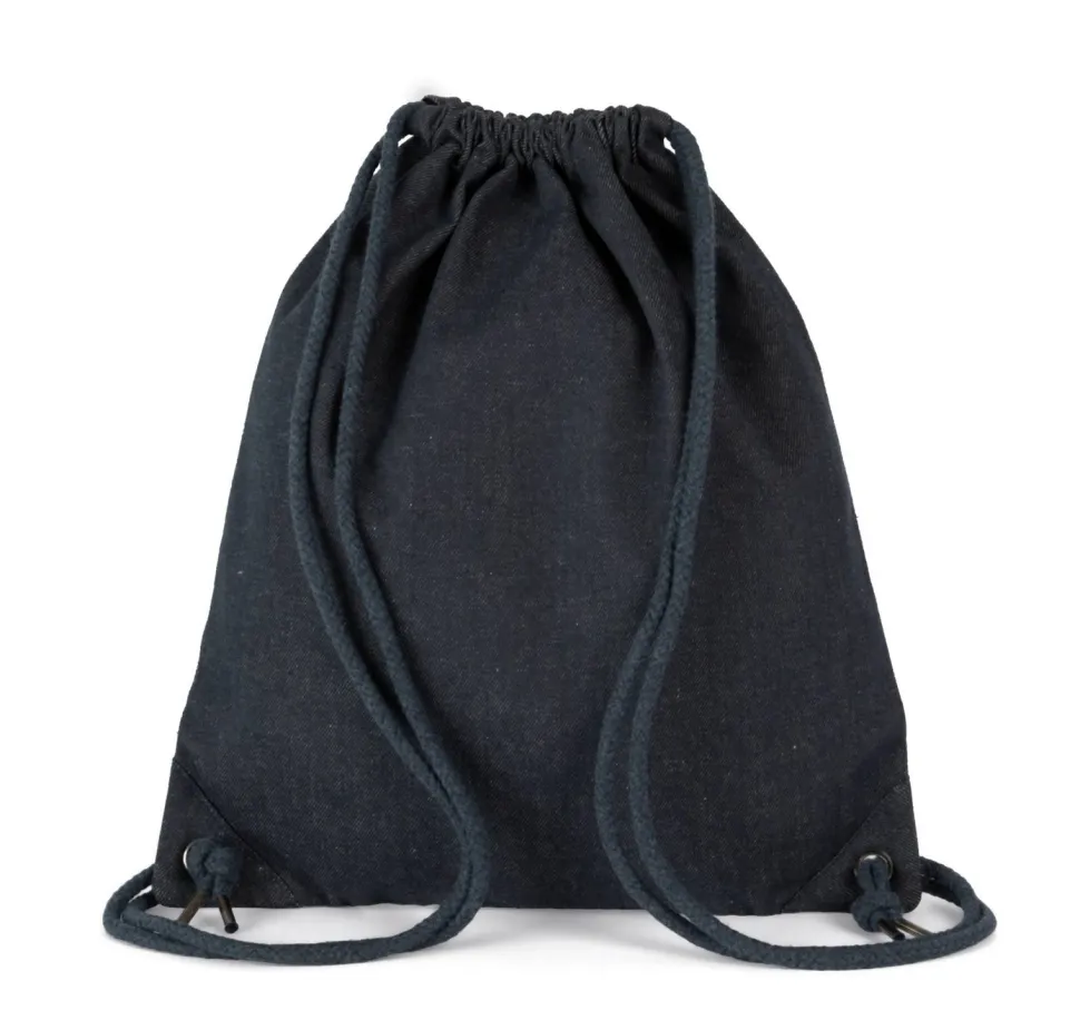 Kimood KI5109 - Sac à Dos en Denim Recyclé Écologique