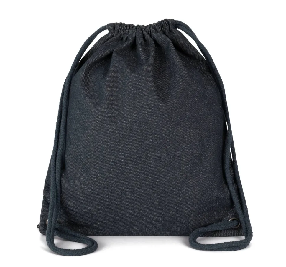 Kimood KI5109 - Sac à Dos en Denim Recyclé Écologique