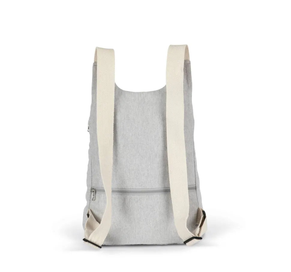 Kimood KI5101 - Sac à dos recyclé avec poche arrière antivol