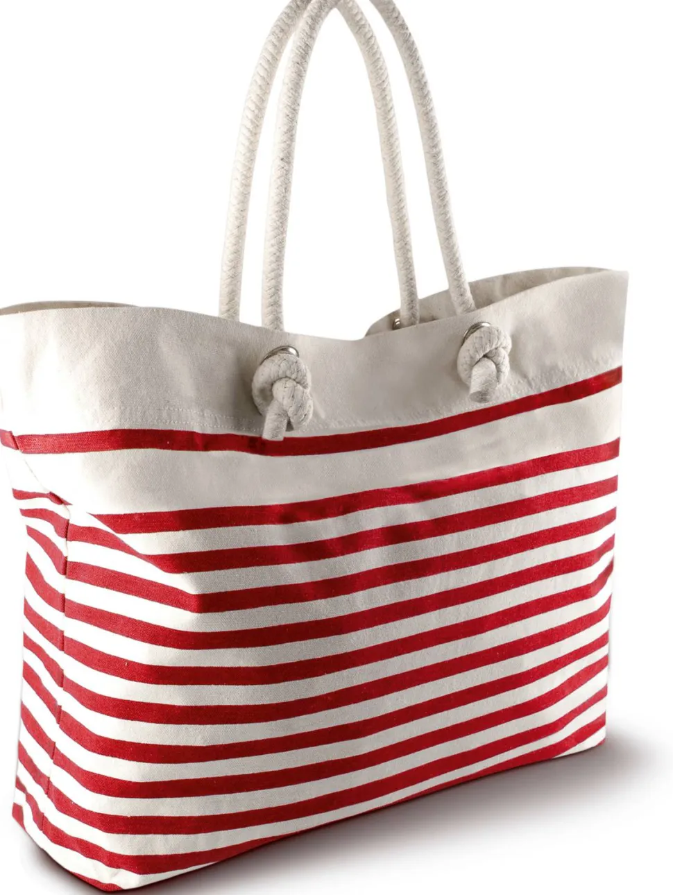 Kimood KI0242 - Sac de Plage Marin en Toile de Coton