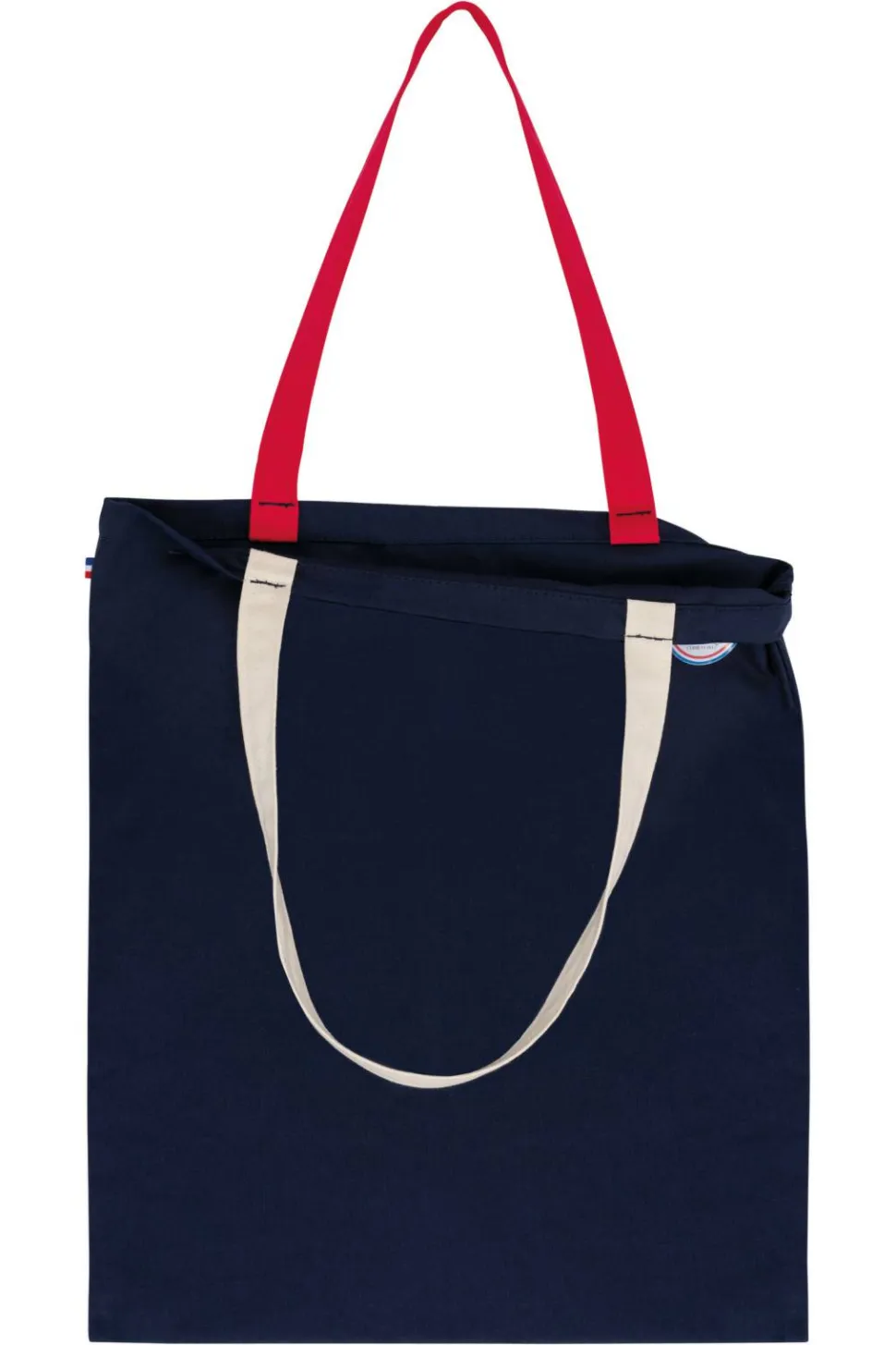 Kimood KI3205 - Sac de shopping tricolore Origine France Garantie