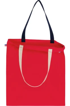 Kimood KI3205 - Sac de shopping tricolore Origine France Garantie