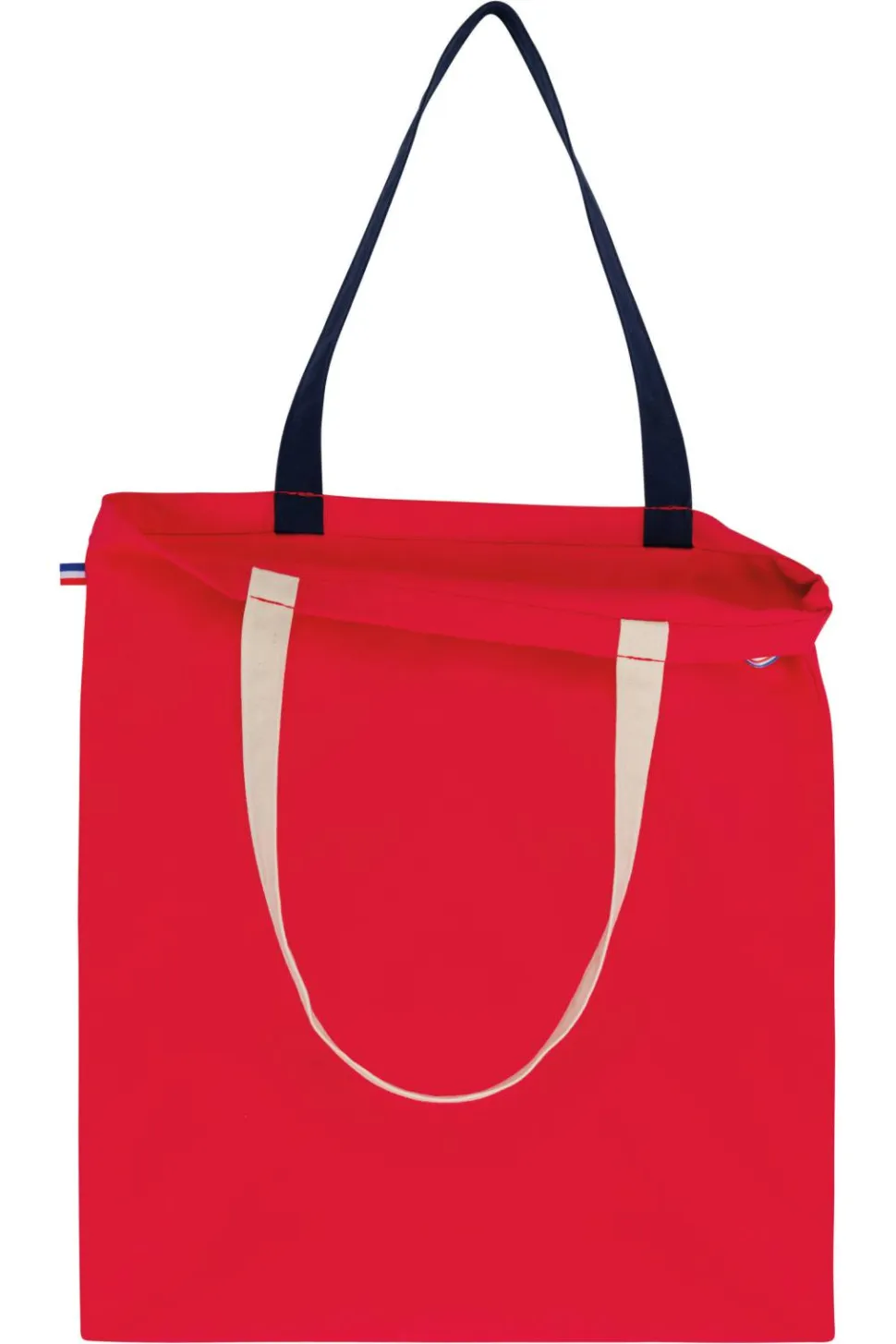 Kimood KI3205 - Sac de shopping tricolore Origine France Garantie