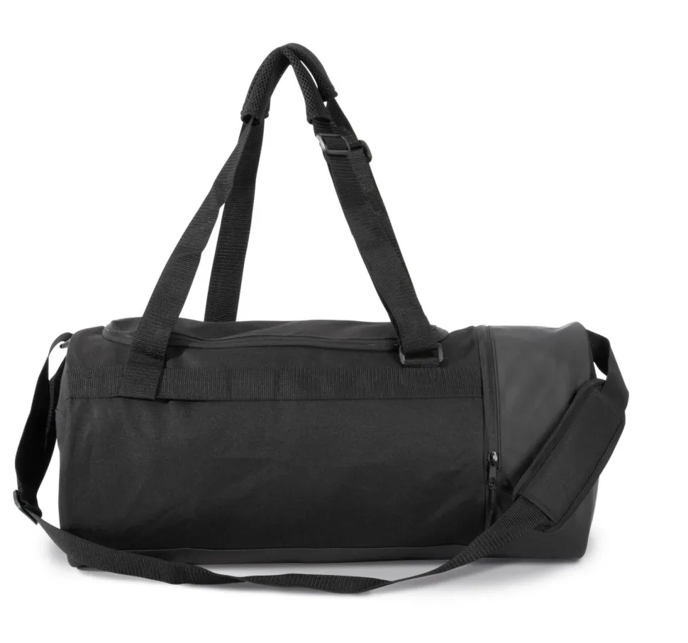 Kimood KI0630 - Sac de sport forme tube avec compartiment chaussure séparé