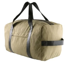 Kimood KI0603 - Sac de Voyage en Toile Vintage avec Détails en Laiton