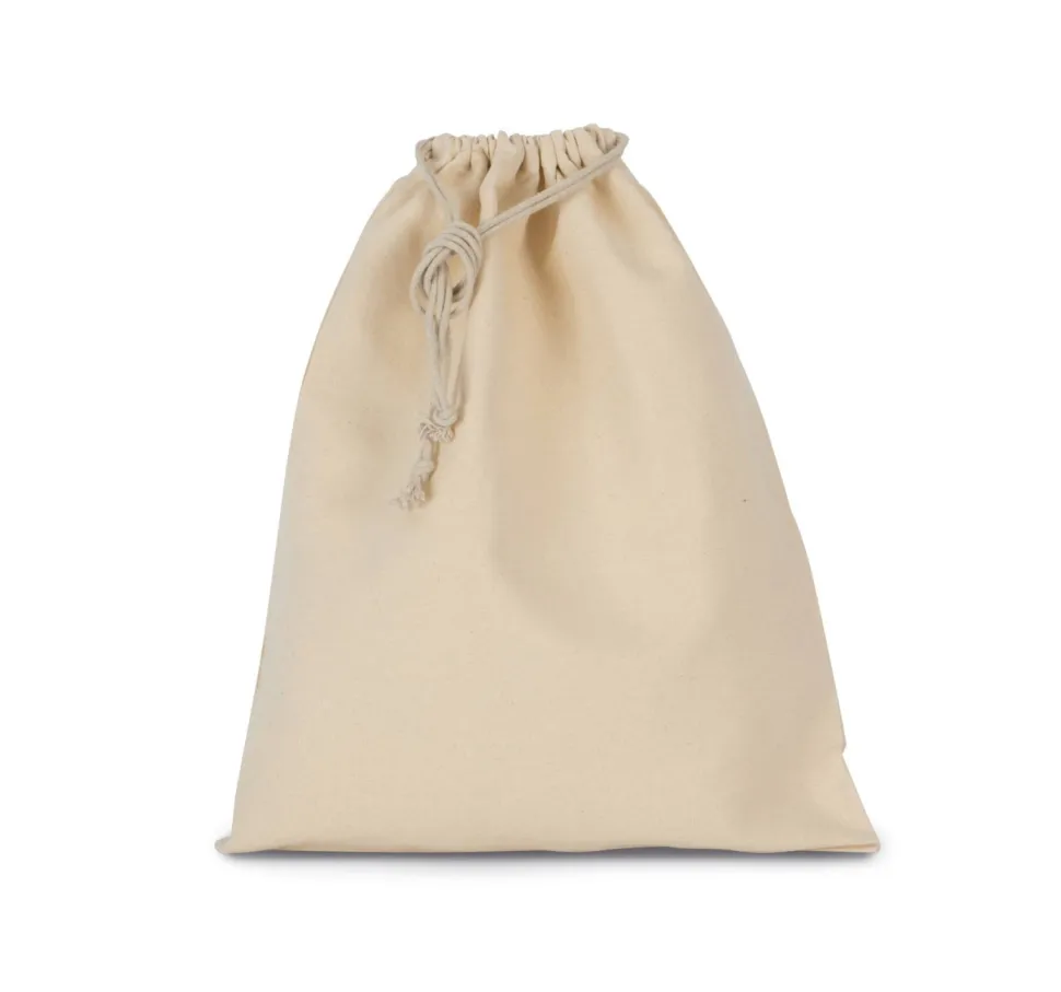 Kimood KI0747 - Sac en Coton avec Fermeture à Cordon Écologique