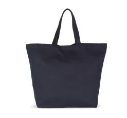 Kimood KI0295 - Sac Shopping Coton avec Soufflet, Tailles Variées