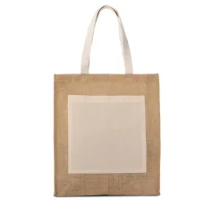 Kimood KI0221 - SAC SHOPPING TOILE DE JUTE