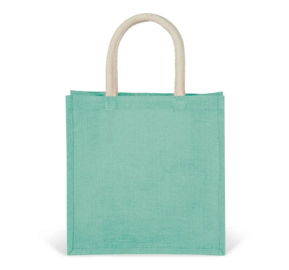 Kimood KI0274 - Sac style cabas en toile de jute - grand modèle