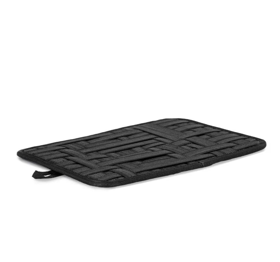 Kimood KI0517 - Tablette organiseur porte-câbles et accessoires