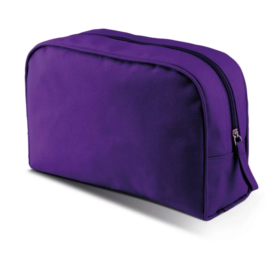 Kimood KI0710 - Trousse de Toilette Étanche en Toile Élégante