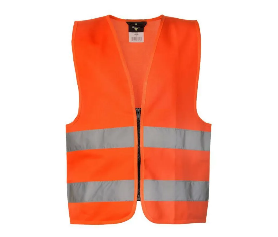 KORNTEX KX100 - Gilet de sécurité pour enfants avec fermeture éclair