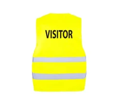 KORNTEX KX230 - Gilet de sécurité imprimé Visitor ou Security