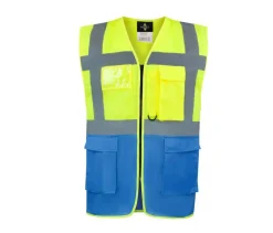 KORNTEX KX226 - Gilet de sécurité multifonctionnel avec poches