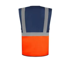 KORNTEX KX226 - Gilet de sécurité multifonctionnel avec poches