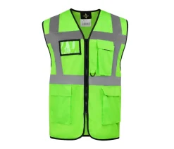 KORNTEX KX226 - Gilet de sécurité multifonctionnel avec poches
