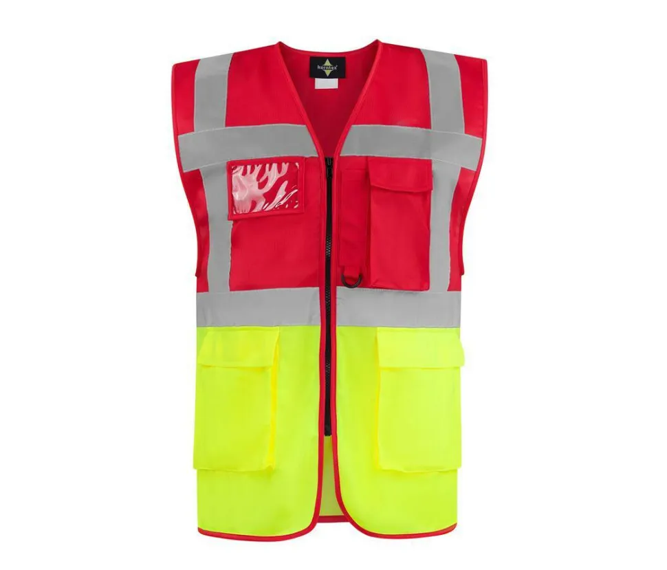 KORNTEX KX226 - Gilet de sécurité multifonctionnel avec poches
