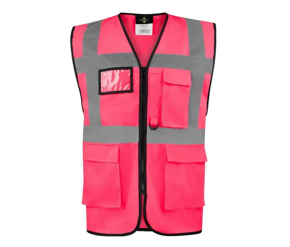KORNTEX KX226 - Gilet de sécurité multifonctionnel avec poches