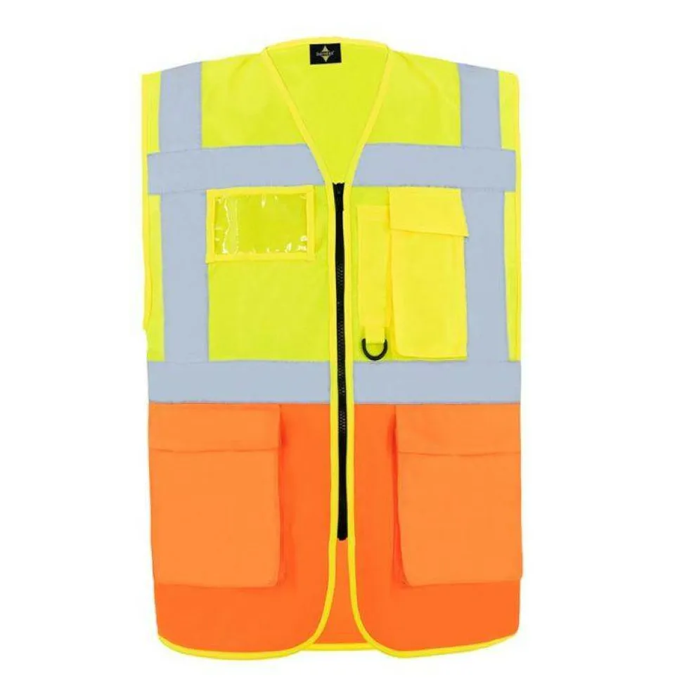 KORNTEX KX226 - Gilet de sécurité multifonctionnel avec poches