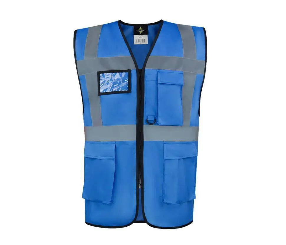 KORNTEX KX226 - Gilet de sécurité multifonctionnel avec poches